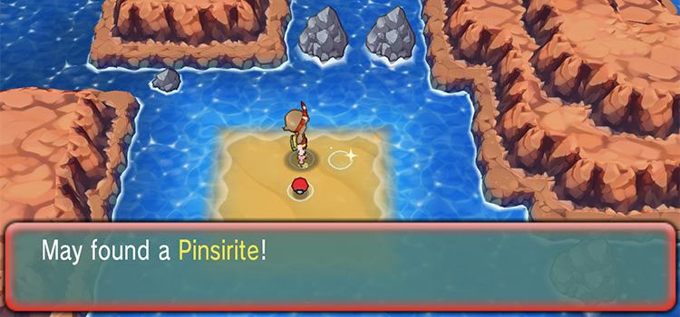 Getting the Pinsirite on Route 124 in Pokémon Alpha Sapphire