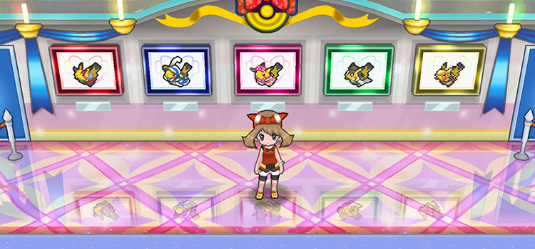 Inside the Contest Hall of Fame in Pokémon Alpha Sapphire