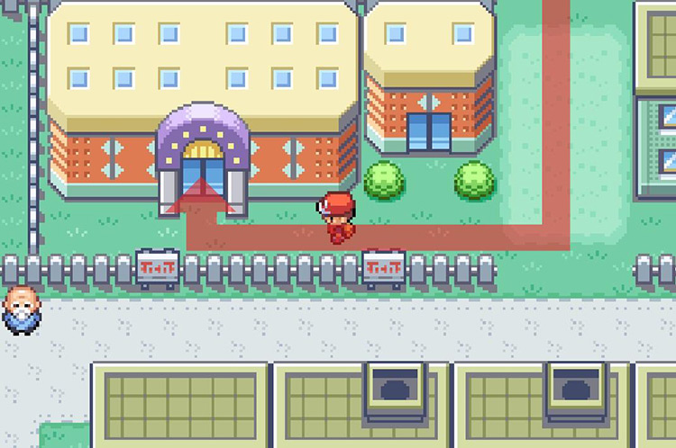 Enter the Game Corner. / Pokémon FireRed and LeafGreen
