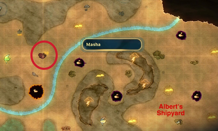 Masha’s location / Spiritfarer