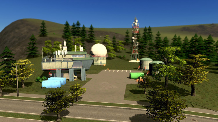 The Climate Research Station / Cities: Skylines