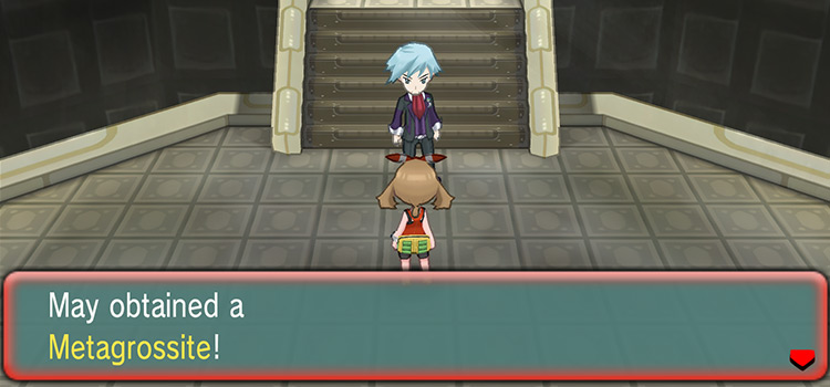 Getting the Metagrossite from Steven in the E4 (Pokémon Omega Ruby)
