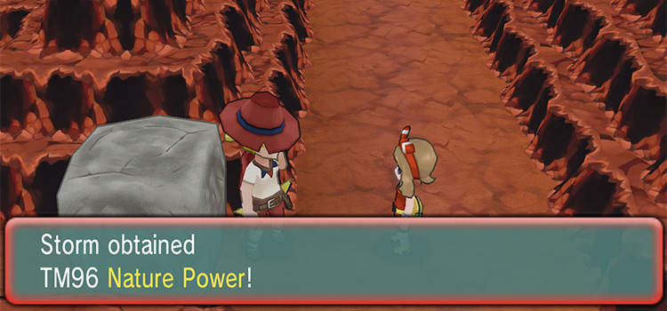Getting the Nature Power TM in Fiery Path (Pokémon Omega Ruby)