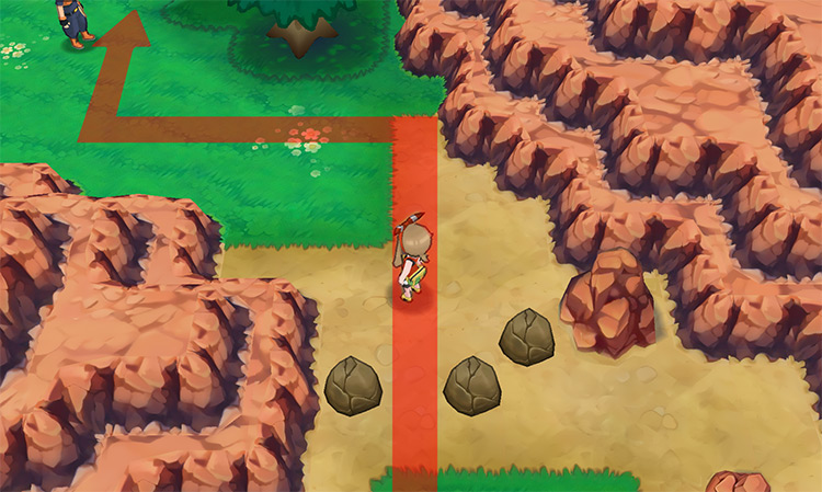 Using HM06 Rock Smash to pass through / Pokémon Omega Ruby and Alpha Sapphire