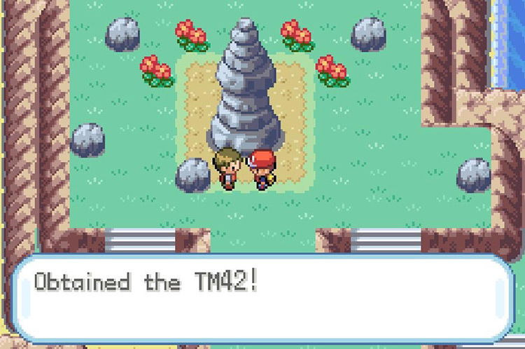 Getting TM42 Façade at Memorial Pillar / Pokémon FRLG
