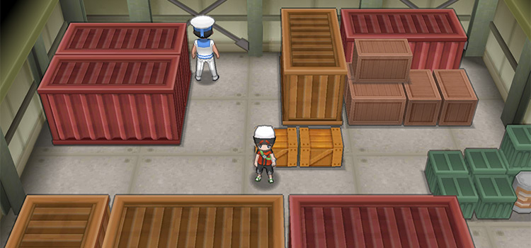 In the basement of the SS Tidal (Pokémon Omega Ruby)