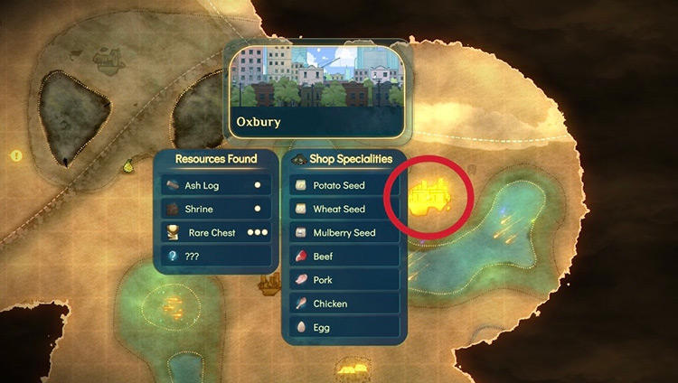 The Bounce Shrine is found on Oxbury, located in the World Map’s east side / Spiritfarer
