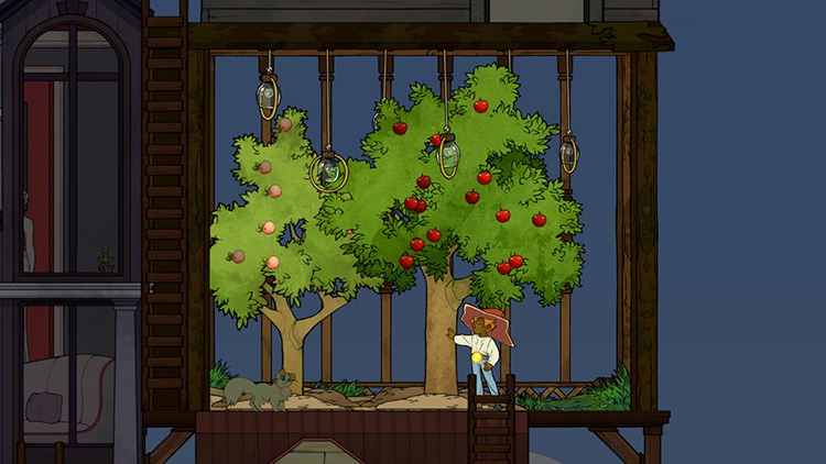 Apples are grown in the Orchard / Spiritfarer