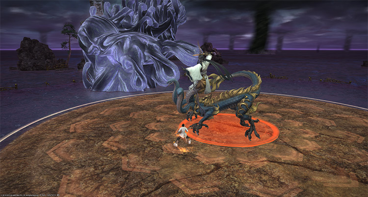 Avoid the center AoE at all costs during “Force of Nature” / Final Fantasy XIV