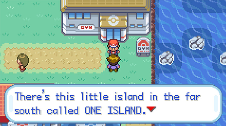 Heading to One Island with Bill after defeating Blaine / Pokémon FireRed & LeafGreen