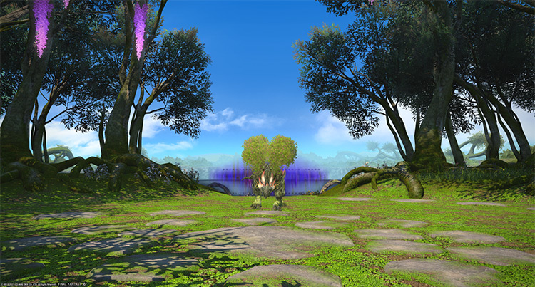 Griaule - a four-legged tree / Final Fantasy XIV