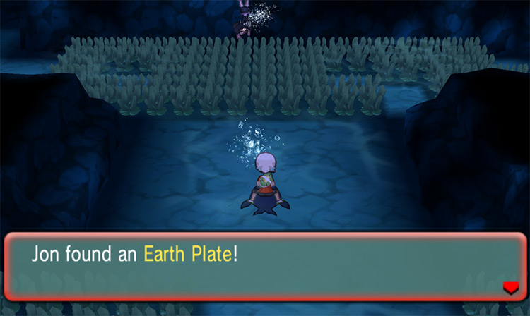 Obtaining the Earth Plate. / Pokémon Omega Ruby and Alpha Sapphire