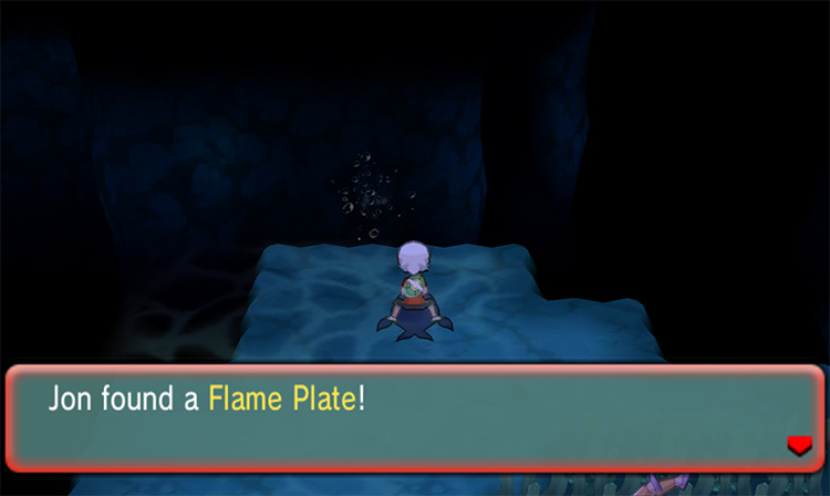 Obtaining the Flame Plate. / Pokémon Omega Ruby and Alpha Sapphire