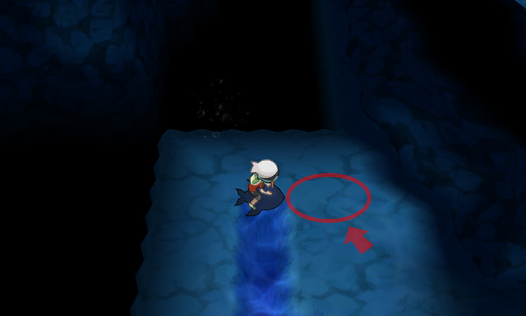 The hidden Insect Plate’s exact location. / Pokémon Omega Ruby and Alpha Sapphire