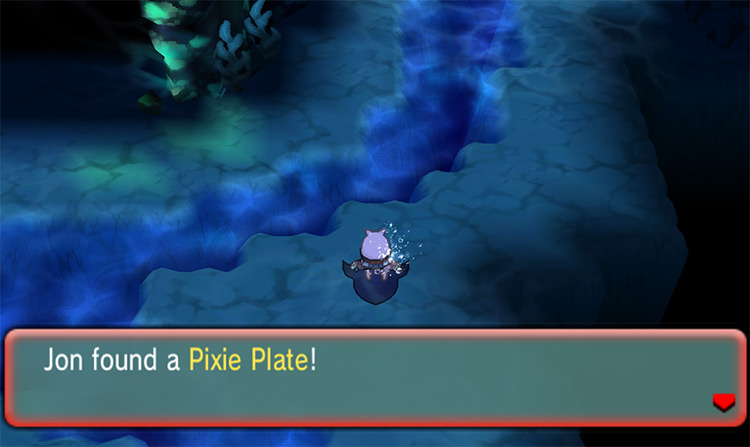 Obtaining the Pixie Plate. / Pokémon Omega Ruby and Alpha Sapphire