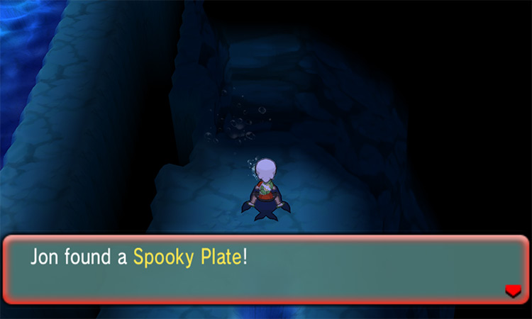 Obtaining the Spooky Plate. / Pokémon Omega Ruby and Alpha Sapphire