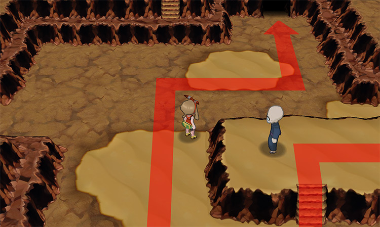 Entrance that’s only accessible during low tide / Pokémon Omega Ruby and Alpha Sapphire