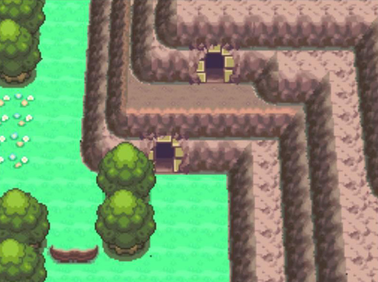 Solaceon Ruins, the only place to find wild Unown / Pokémon Platinum
