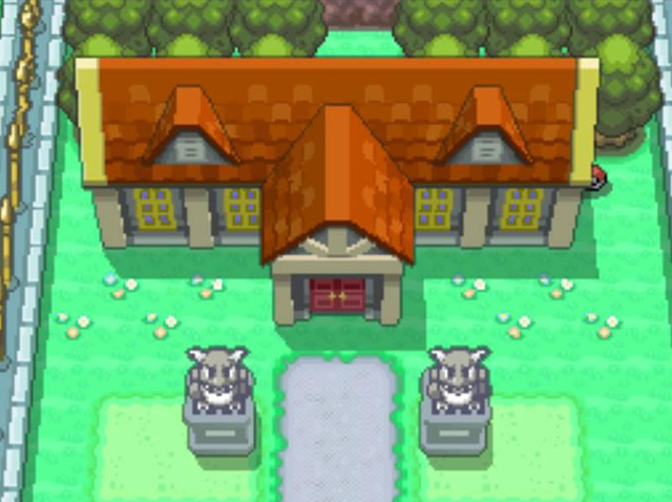 Mr. Backlot’s Pokémon Mansion, where Manaphy can be identified / Pokémon Platinum