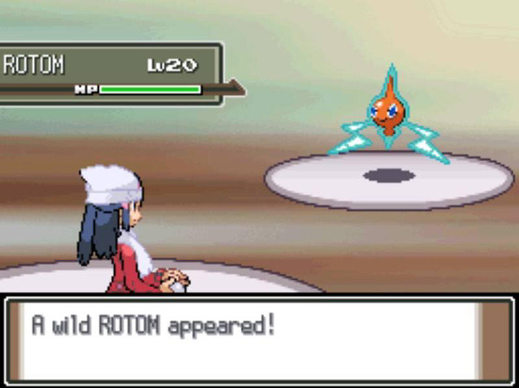 Battling Rotom in the Old Chateau / Pokémon Platinum
