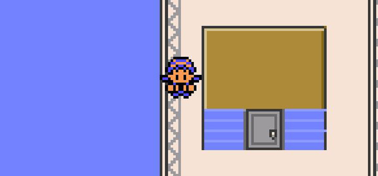 Near the room on top of the Celadon Mansion (Pokémon Crystal)