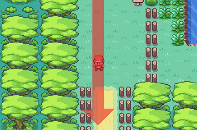 Exit into Area Four / Pokémon FireRed & LeafGreen