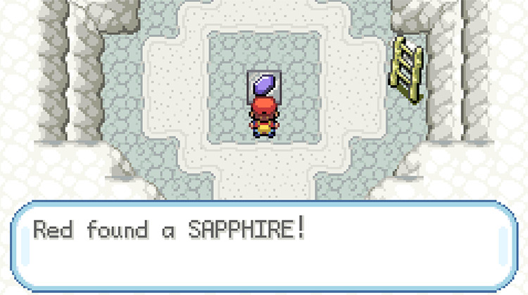 Finding the Sapphire at the end of the Dotted Hole / Pokémon FRLG