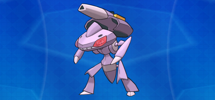 Genesect close-up in Pokémon Alpha Sapphire