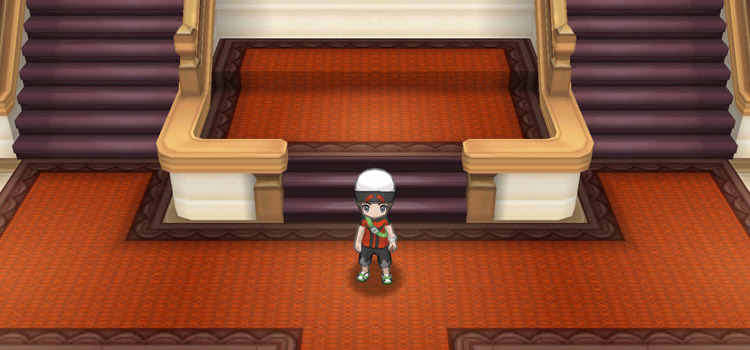 Inside of the Battle Maison in Pokémon Alpha Sapphire