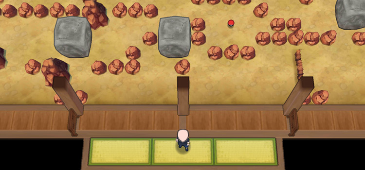 Boulder Puzzle Room in the Trick House (Pokémon Omega Ruby)