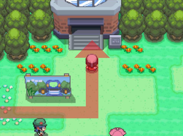 Turning northward and entering the Great Marsh / Pokémon Platinum