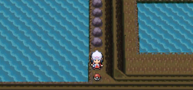 Finding Leftovers on Victory Road in Pokémon Platinum