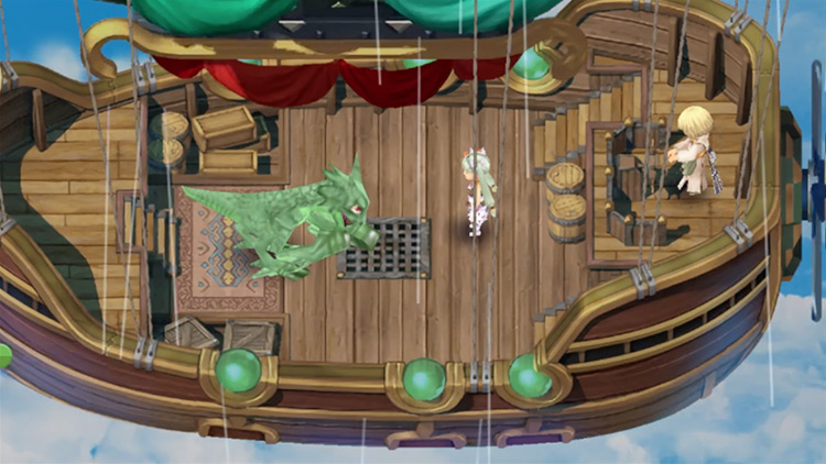 An ambush en route to the Floating Empire / Rune Factory 4