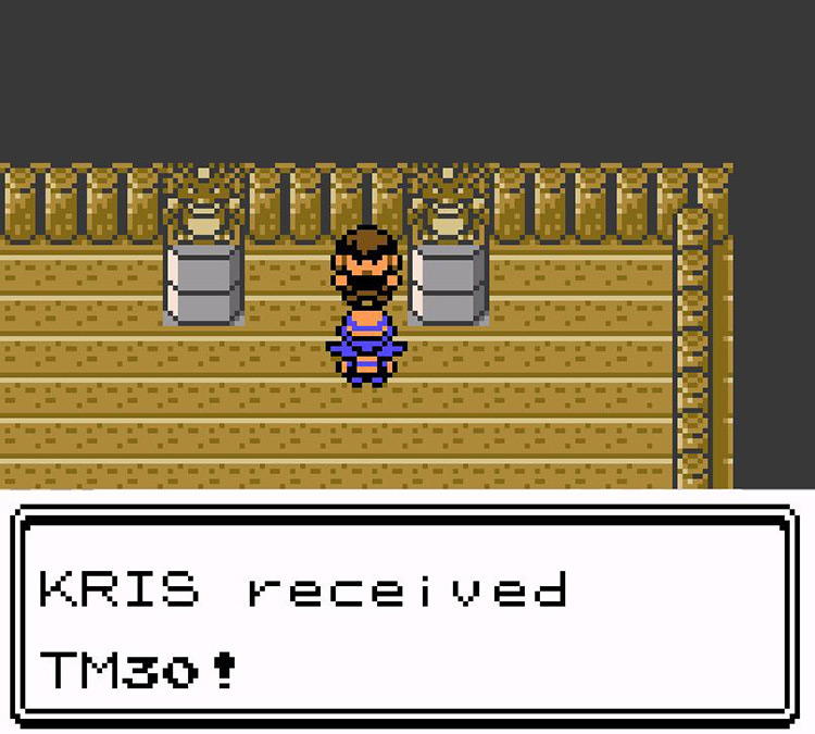 Receiving TM30 Shadow Ball from Morty / Pokémon Crystal