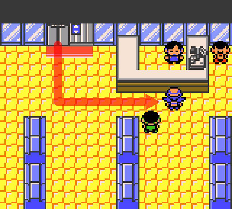 Celadon Dept. Store, 3F / Pokémon Crystal