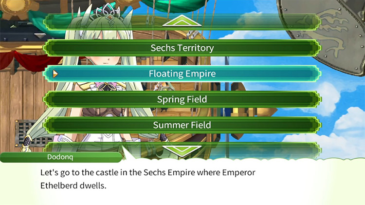 How To Get To the Floating Empire in Rune Factory 4 - Guide Strats