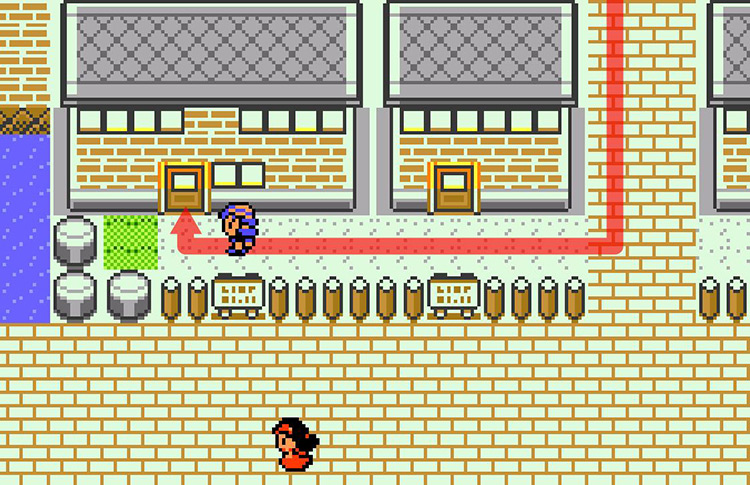 Game Corner (left), Prize Corner (right) / Pokémon Crystal