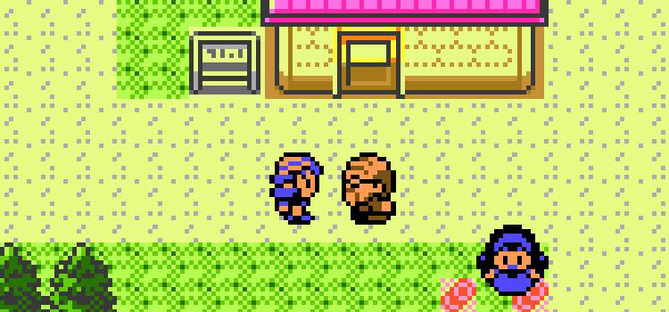 The Old Man NPC that gives you the Map Card (Pokémon Crystal)