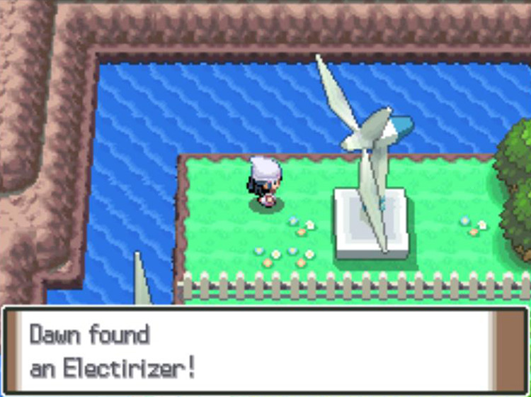 Obtaining the Electirizer behind the Valley Windworks / Pokémon Platinum