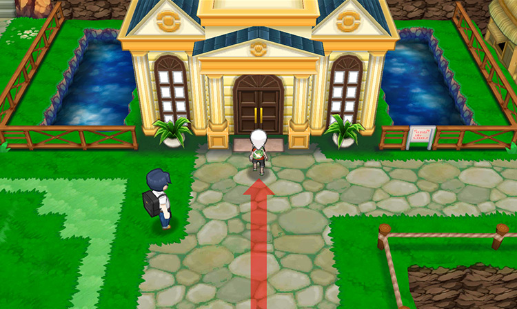 Walking towards the Battle Maison / Pokémon ORAS