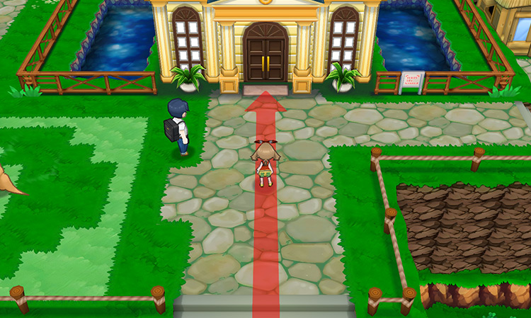 Outside the Battle Maison / Pokémon ORAS