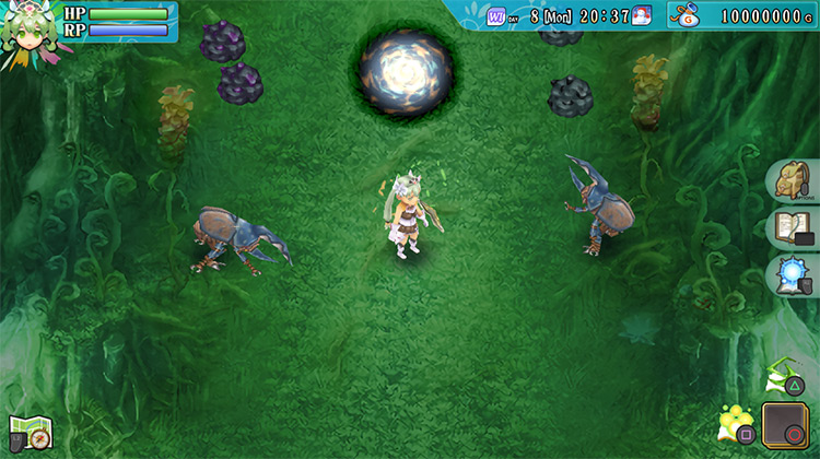 Wild Beetles in Yokmir Forest / Rune Factory 4