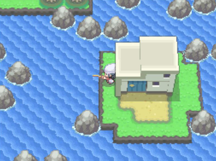 Fishing with the Good Rod on Route 226 / Pokémon Platinum