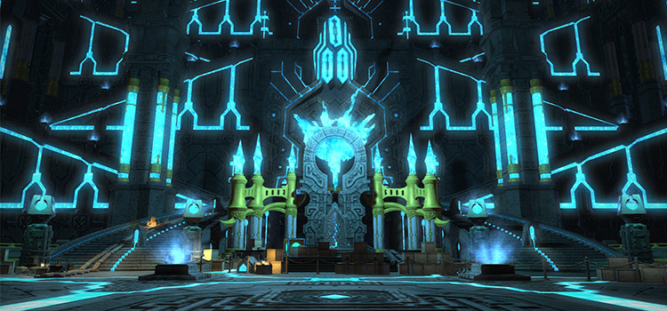 The innermost reaches oft he Crystal Tower (FFXIV)