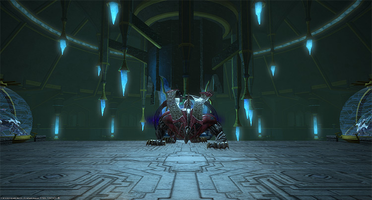 Alpha Zaghnal - a beastkin behemoth / Final Fantasy XIV