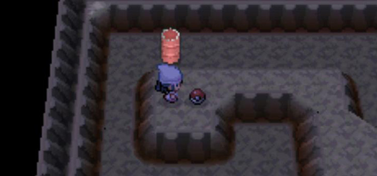 Finding a Protector inside Iron Islands Cave (Pokémon Platinum)
