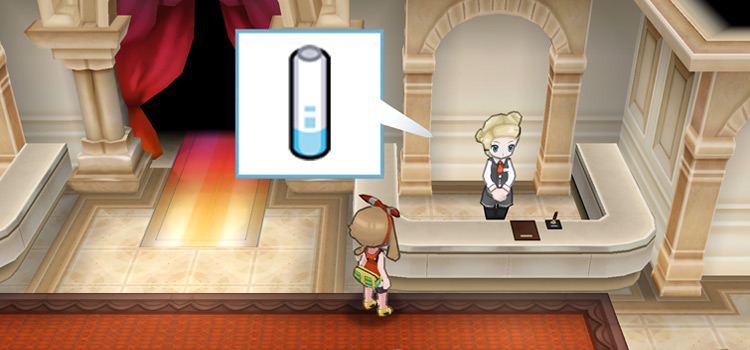 A Cell Battery in the Battle Maison (Pokémon Omega Ruby)
