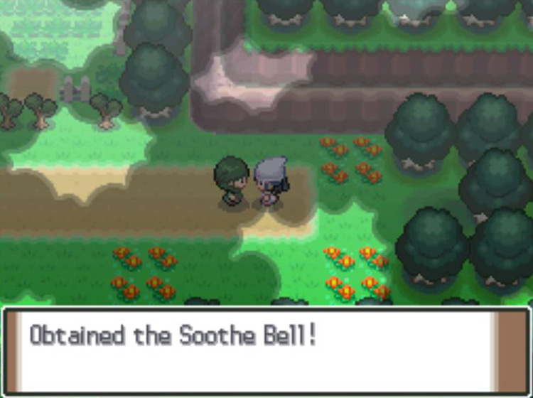 Receiving the Soothe Bell from Cheryl / Pokémon Platinum