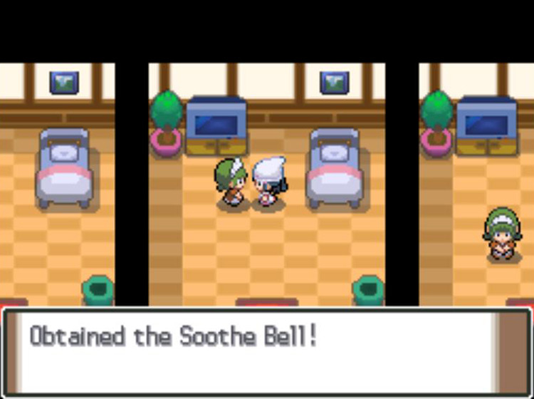 Receiving the Soothe Bell in the Pokémon Mansion / Pokémon Platinum