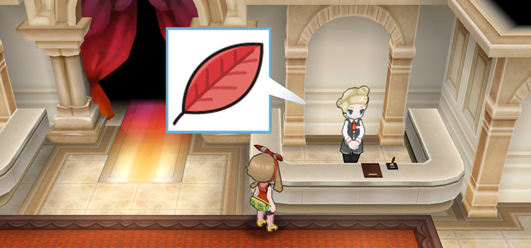The Power Herb inside the Battle Maison (Pokémon Alpha Sapphire)